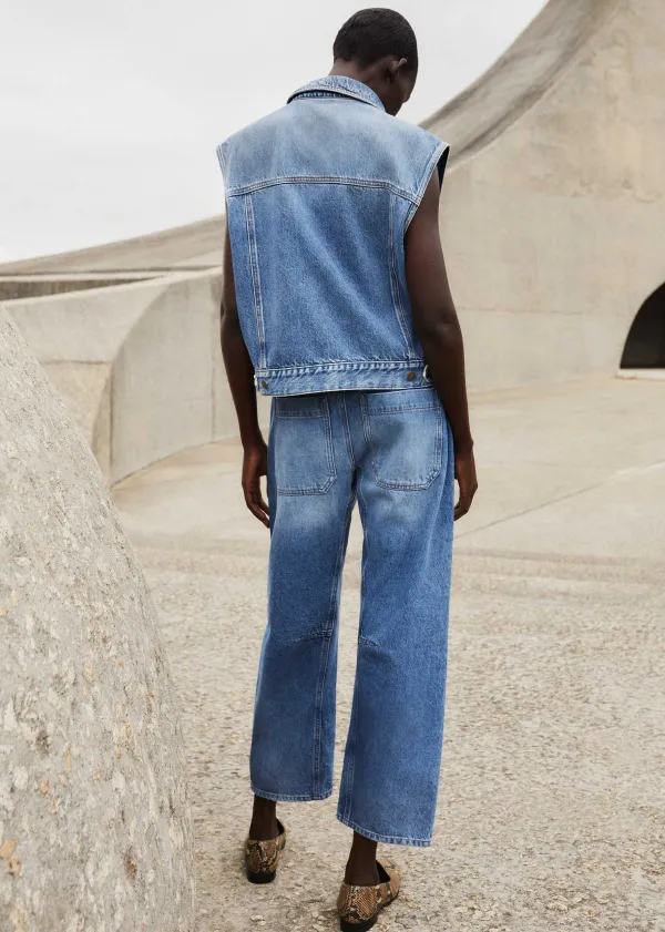 authentic_denim_vest_3.webp ME+EM Authentic Denim Vest | Women Denim