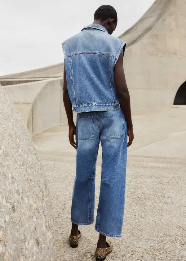 authentic_engineeredleg_jean_3.webp ME+EM Authentic Engineered-Leg Jean | Women Tapered Trousers