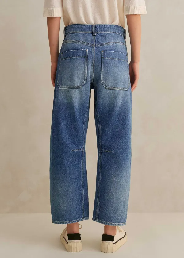 authentic_engineeredleg_jean_6.webp ME+EM Authentic Engineered-Leg Jean | Women Tapered Trousers