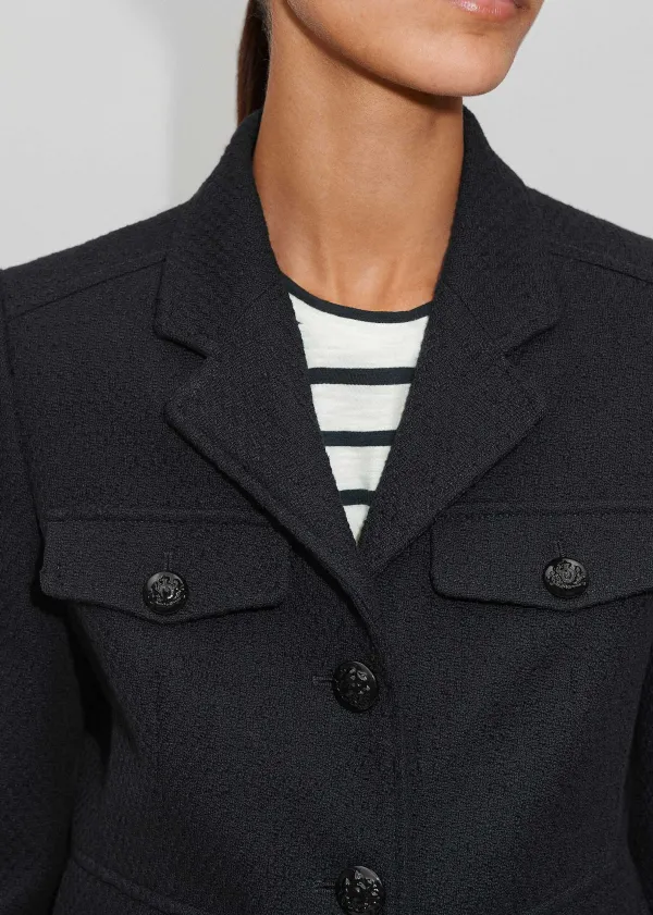 bracelet_sleeve_boucle_crop_jacket_5.webp ME+EM Bracelet Sleeve Boucle Crop Jacket | Women Crop Jackets