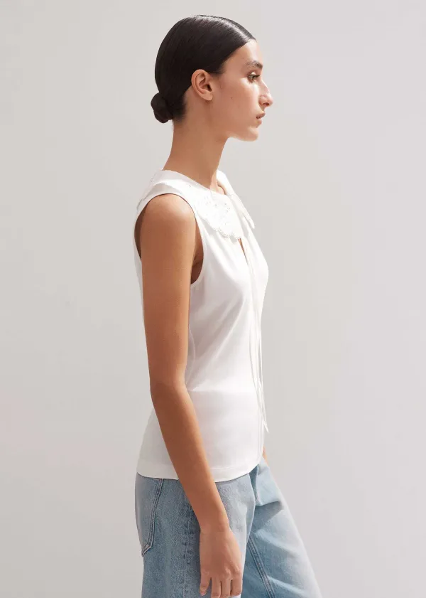 broderie_bib_sleeveless_layering_tank_4.webp ME+EM Broderie Bib Sleeveless Layering Tank | Women Layering Tops