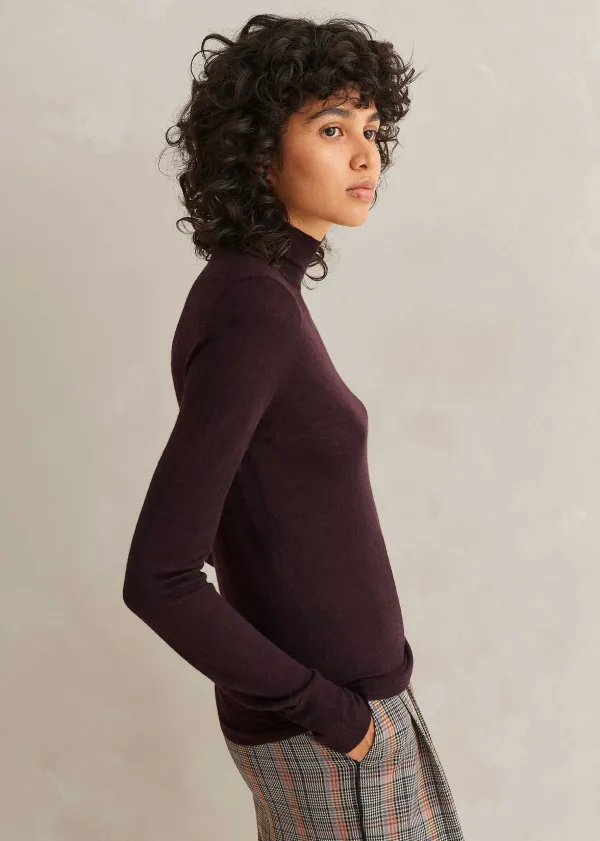 ME+EM Cashmere Barely There Layering Jumper | Women Jumpers