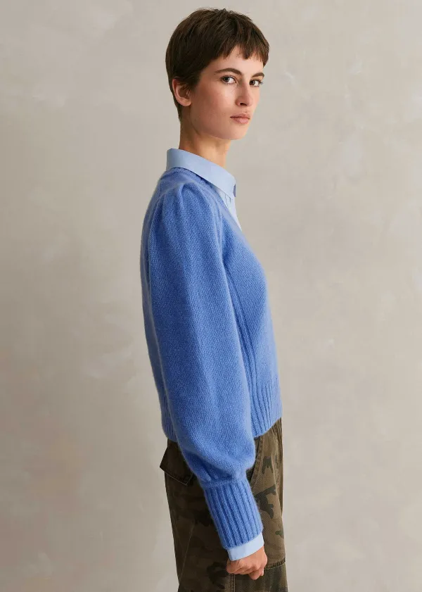 ME+EM Cashmere Silk V-Neck Jumper | Women Jumpers