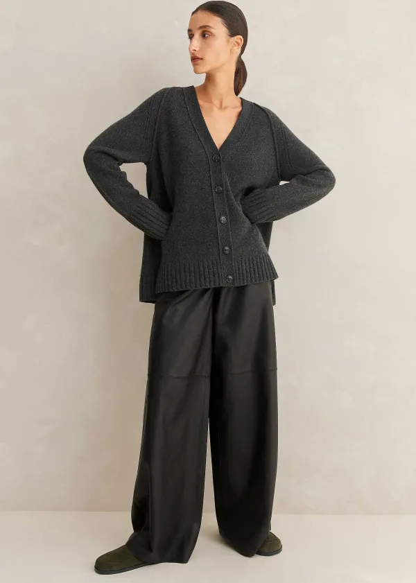 ME+EM Cashmere-Blend Swing Cardigan | Women Cashmere