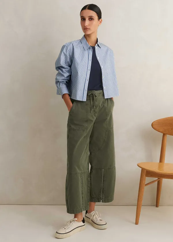 ME+EM Casual Crop Trouser | Women Crop Trousers