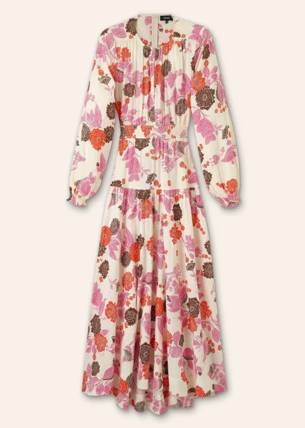 cheesecloth_bali_print_fulllength_dress_2.webp ME+EM Cheesecloth Bali Print Full-Length Dress | Women Maxi Dresses