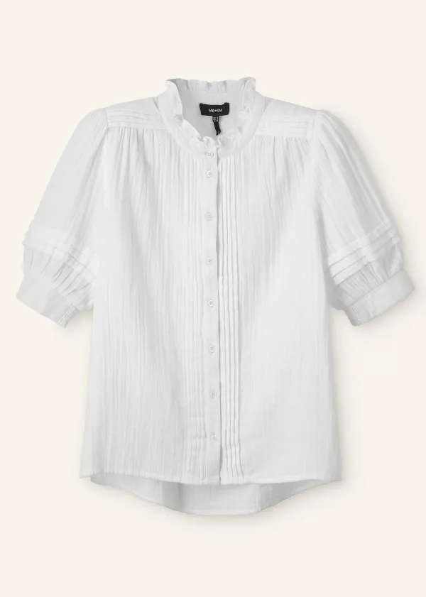 ME+EM Cheesecloth Blouse | Women Blouses