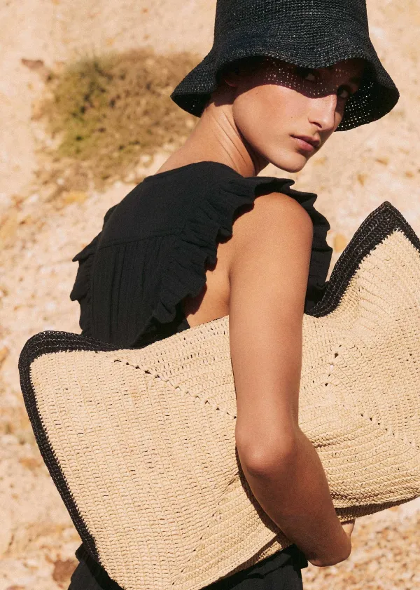 cheesecloth_fit_and_flare_short_dress_2.webp ME+EM Cheesecloth Fit And Flare Short Dress | Women Short Dresses