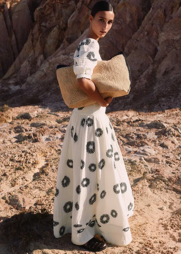 cheesecloth_modern_daisy_print_coord_3.webp ME+EM Cheesecloth Modern Daisy Print Co-Ord | Women Suits And Co-Ords