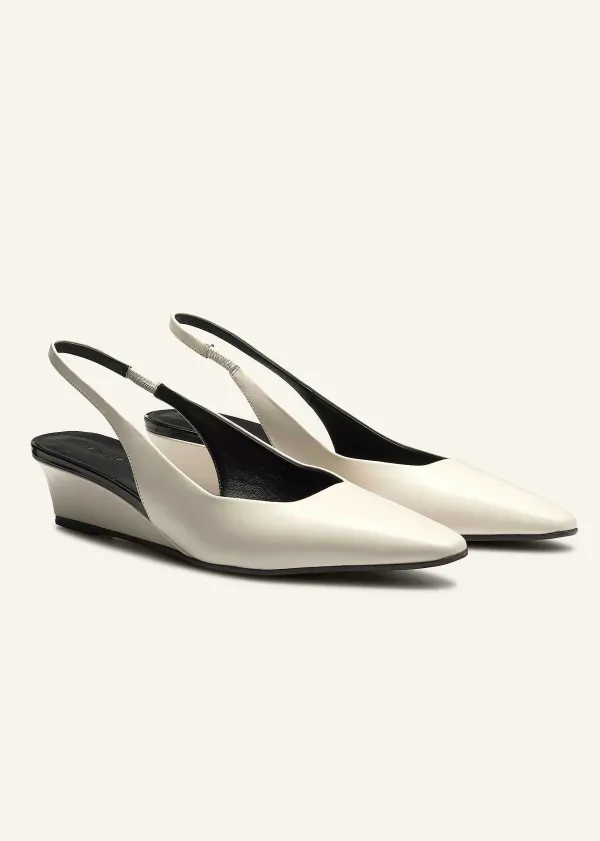 ME+EM Chisel Toe Wedge Slingback | Women Heels
