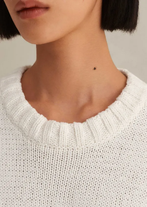 chunky_cotton_curved_hem_jumper_3.webp ME+EM Chunky Cotton Curved Hem Jumper | Women Jumpers