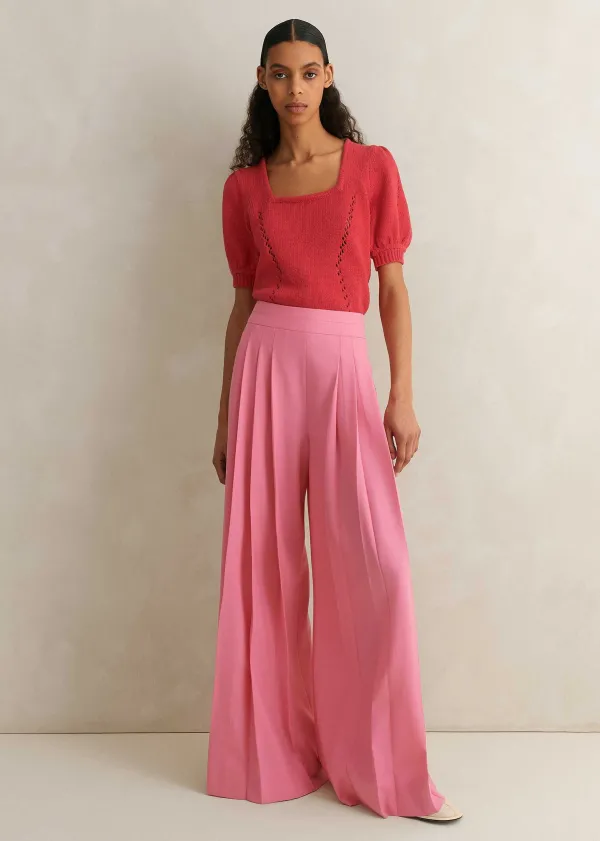 chunky_cotton_fashioned_square_neck_tee_6.webp ME+EM Chunky Cotton Fashioned Square Neck Tee | Women Loungewear