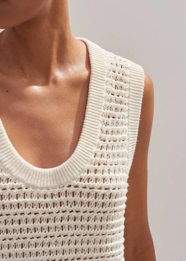 chunky_cotton_open_stitch_vest_2.webp ME+EM Chunky Cotton Open Stitch Vest | Women Vests