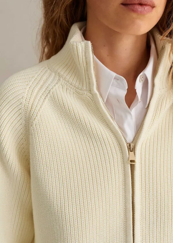chunky_cotton_rib_zip_through_cardigan_5.webp ME+EM Chunky Cotton Rib Zip Through Cardigan | Women Cardigans