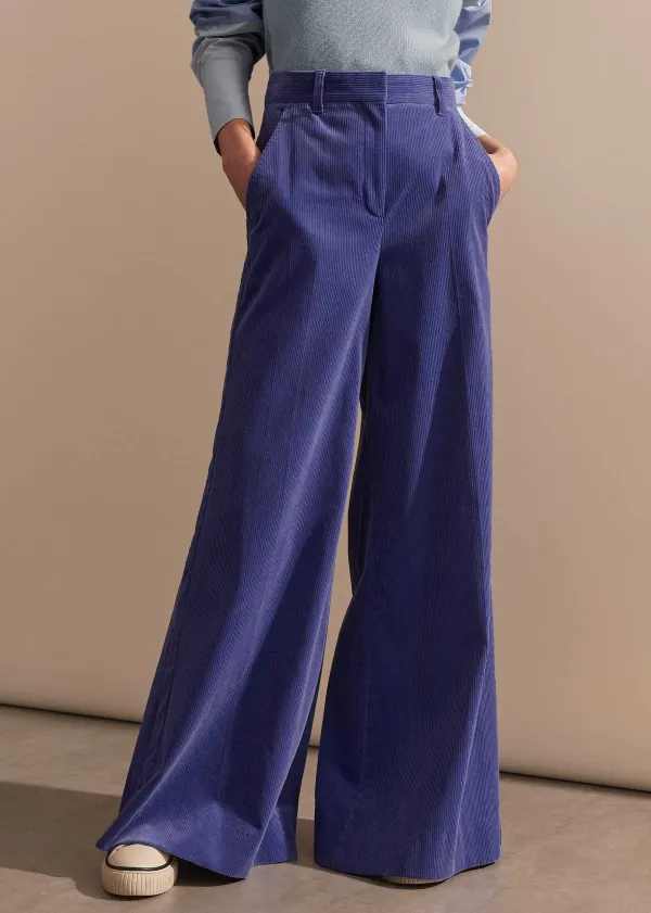 corduroy_flared_man_pant_2.webp ME+EM Corduroy Flared Man Pant | Women Wide-Leg Trousers