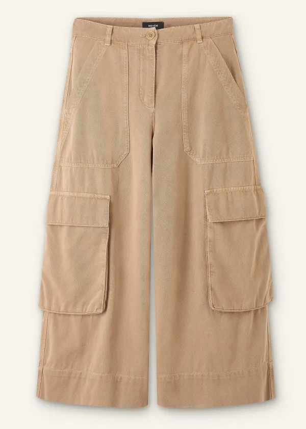 cotton_cargo_culotte_4.webp ME+EM Cotton Cargo Culotte | Women Wide-Leg Trousers