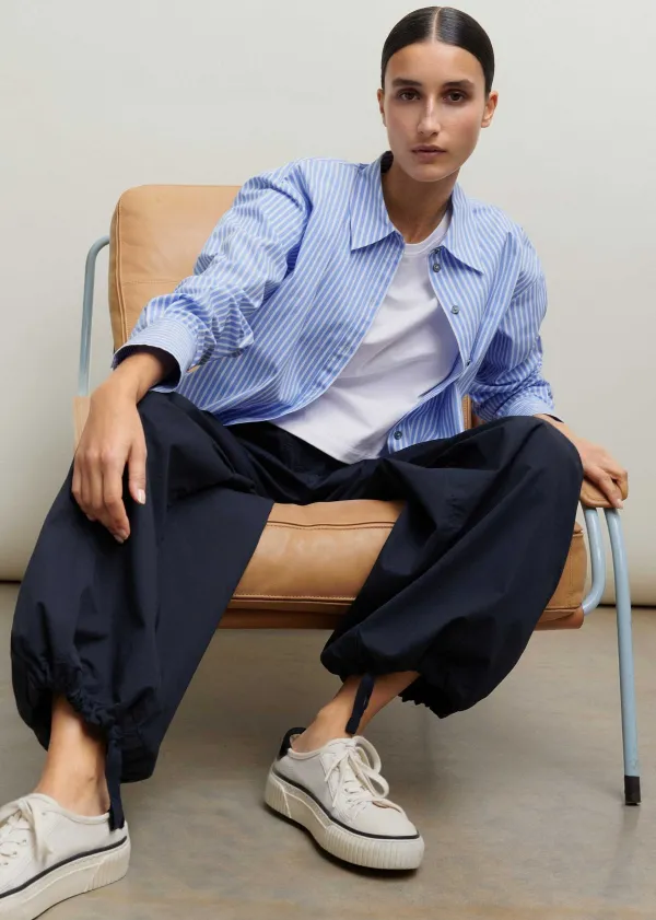 cotton_crop_tee_4.webp ME+EM Cotton Crop Tee | Women T-Shirts