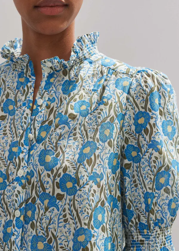 cotton_english_garden_print_top_5.webp ME+EM Cotton English Garden Print Top | Women Blouses