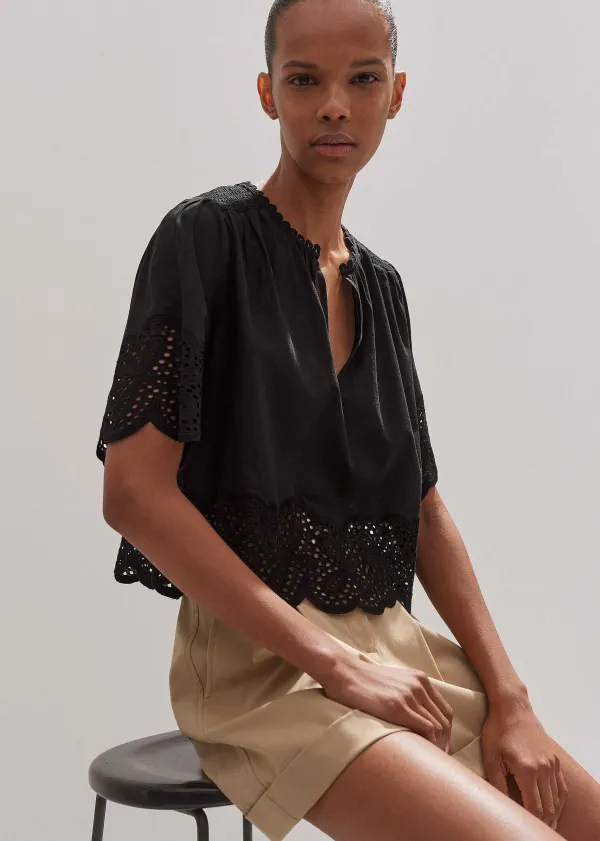 cotton_lace_flower_broderie_blouse_4.webp ME+EM Cotton Lace Flower Broderie Blouse | Women Blouses