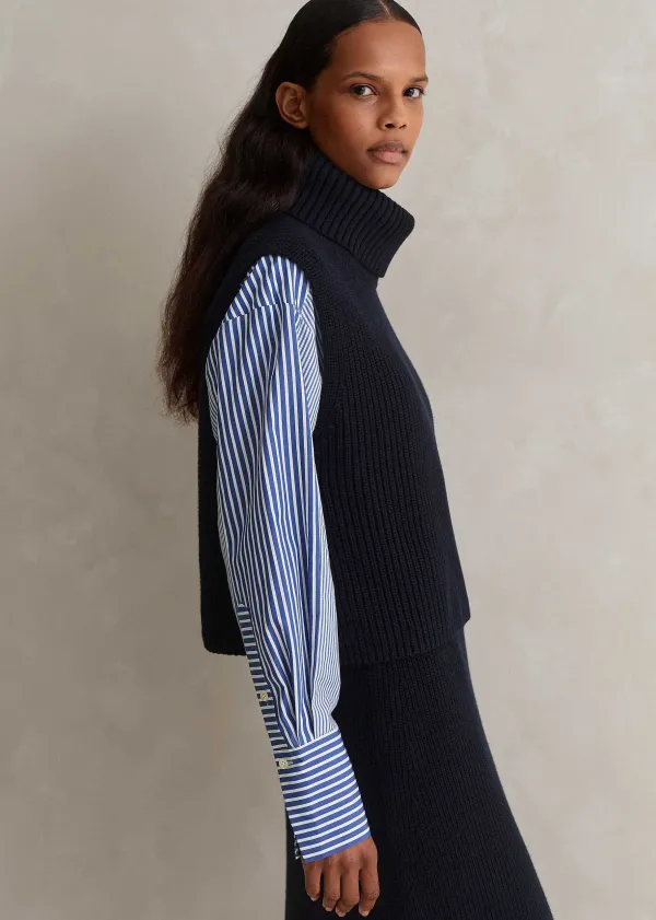 cotton_merino_rib_layering_vest__snood_2.webp ME+EM Cotton Merino Rib Layering Vest + Snood | Women Vests