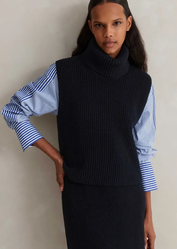 cotton_merino_rib_layering_vest__snood_4.webp ME+EM Cotton Merino Rib Layering Vest + Snood | Women Vests