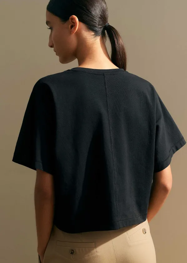 cotton_oversized_crop_tee_6.webp ME+EM Cotton Oversized Crop Tee | Women T-Shirts