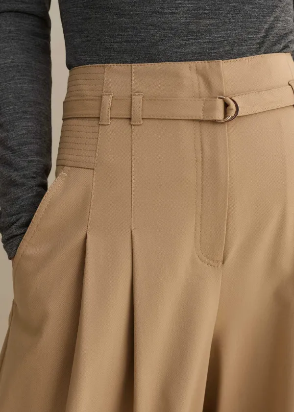 cotton_super_highwaisted_trouser__belt_7.webp ME+EM Cotton Super High-Waisted Trouser + Belt | Women Wide-Leg Trousers
