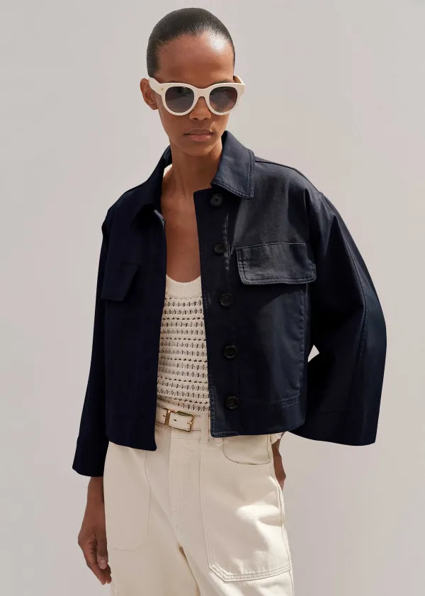 cotton_twill_casual_swing_jacket_3.webp ME+EM Cotton Twill Casual Swing Jacket | Women Crop Jackets
