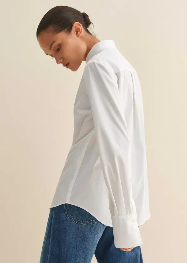 ME+EM Crease Less Cotton Forever Shirt | Women Shirts