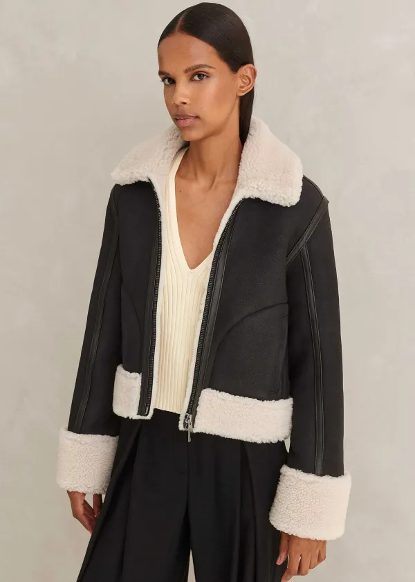 crop_aviator_jacket_2.webp ME+EM Crop Aviator Jacket | Women Crop Jackets