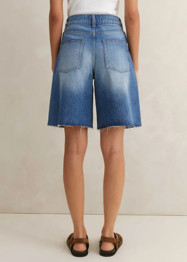 denim_highrise_bermuda_short_3.webp ME+EM Denim High-Rise Bermuda Short | Women Shorts