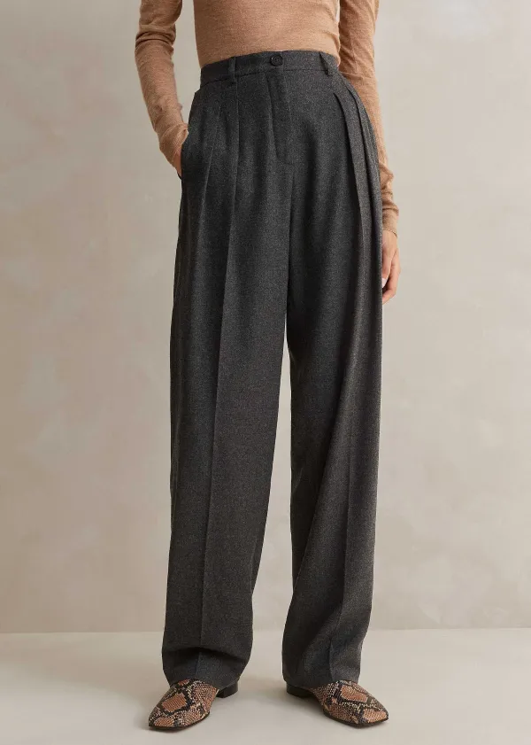 elongated_tapered_trouser_4.webp ME+EM Elongated Tapered Trouser | Women Tapered Trousers