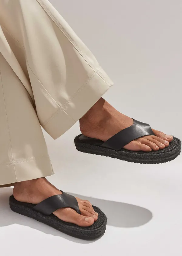 ME+EM Espadrille Flip Flop | Women Flat Shoes