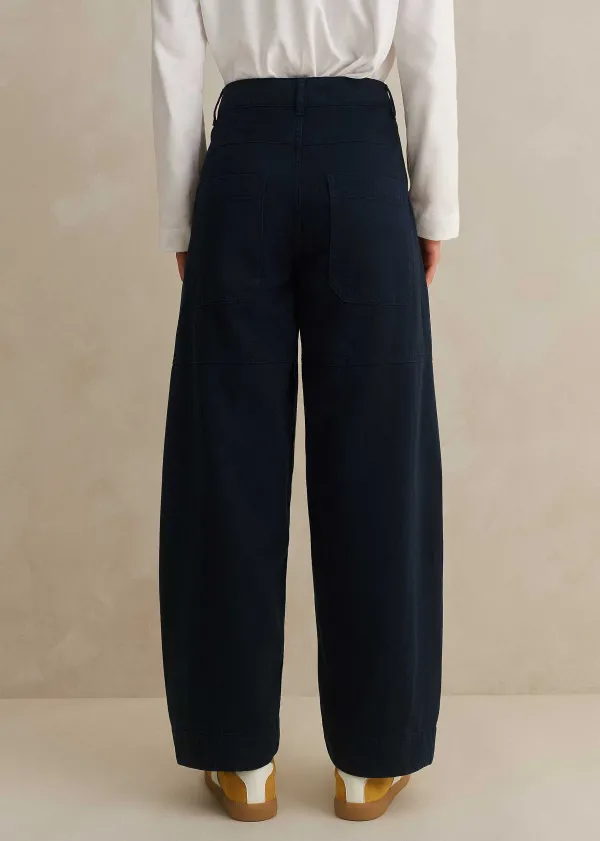 ME+EM Extreme Seam Casual Trouser | Women Crop Trousers