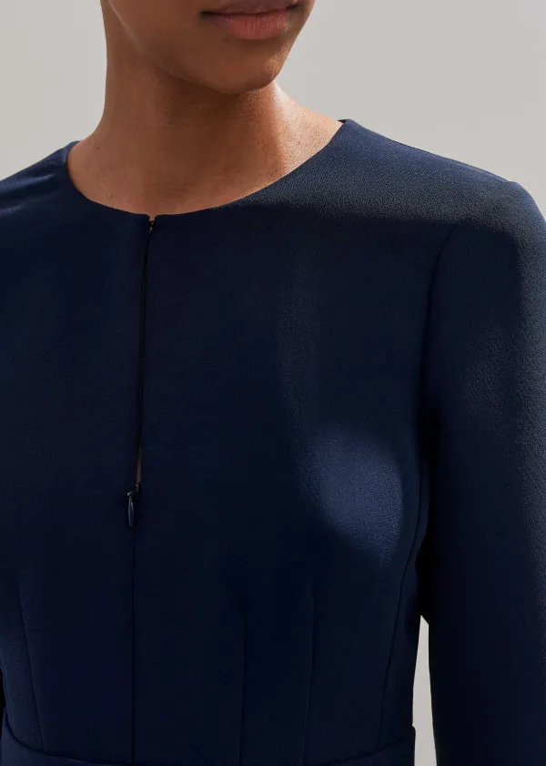 fluid_crepe_elegant_midi_dress_5.webp ME+EM Fluid Crepe Elegant Midi Dress | Women Midi Dresses