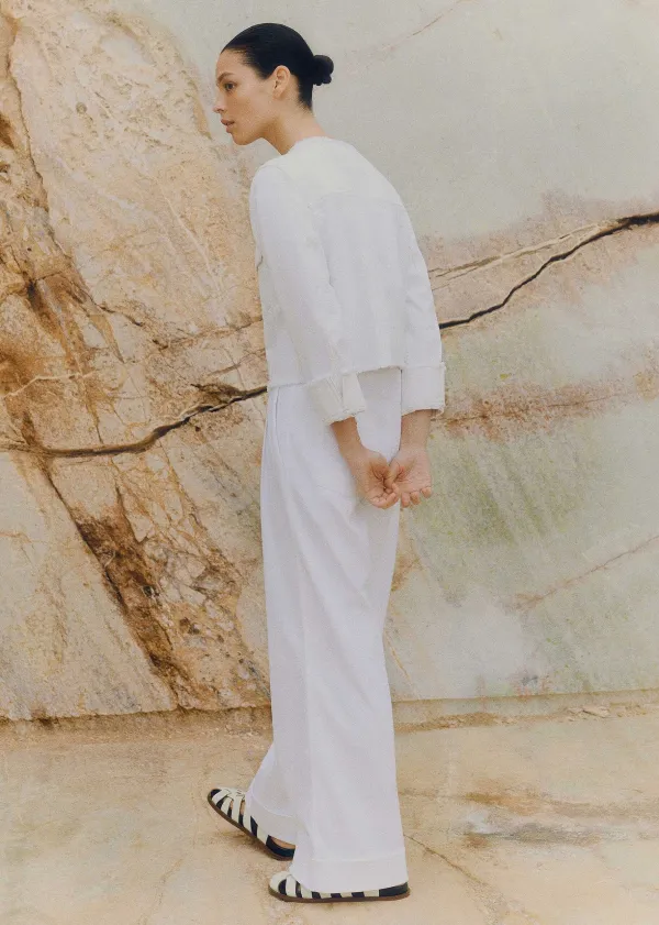 frayed_edge_denim_crop_jacket__trouser_coord_4.webp ME+EM Frayed Edge Denim Crop Jacket + Trouser Co-Ord | Women Suits And Co-Ords