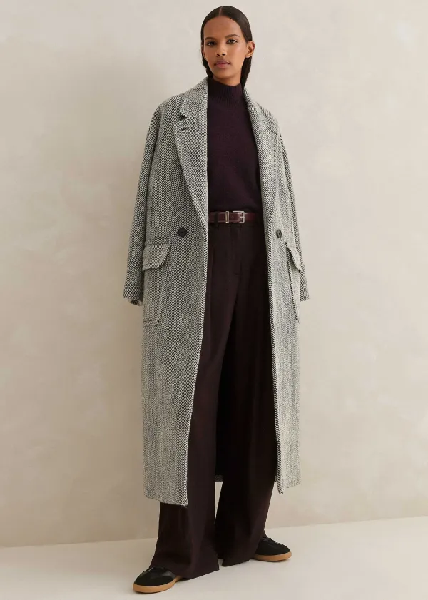 herringbone_towntocountry_coat_7.webp ME+EM Herringbone Town-To-Country Coat | Women Coats