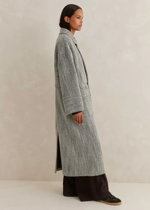 herringbone_towntocountry_coat_8.webp ME+EM Herringbone Town-To-Country Coat | Women Coats