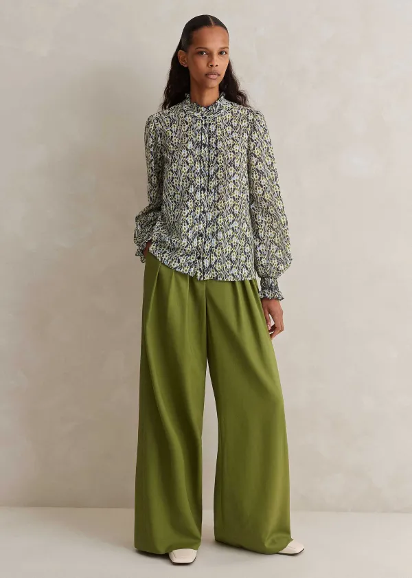 highwaisted_multi_pleat_trouser__belt_4.webp ME+EM High-Waisted Multi Pleat Trouser + Belt | Women Wide-Leg Trousers