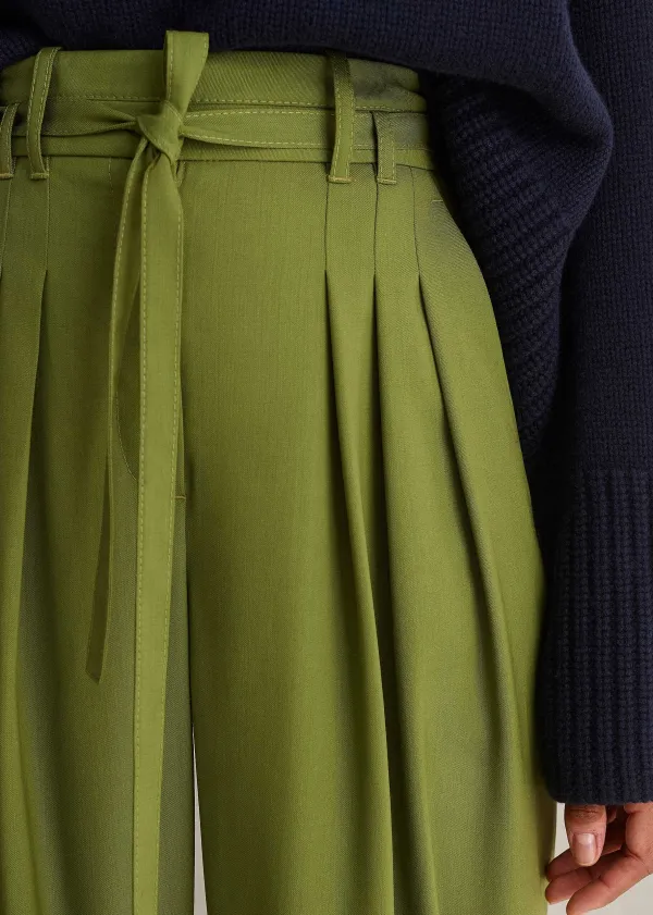 highwaisted_multi_pleat_trouser__belt_7.webp ME+EM High-Waisted Multi Pleat Trouser + Belt | Women Wide-Leg Trousers
