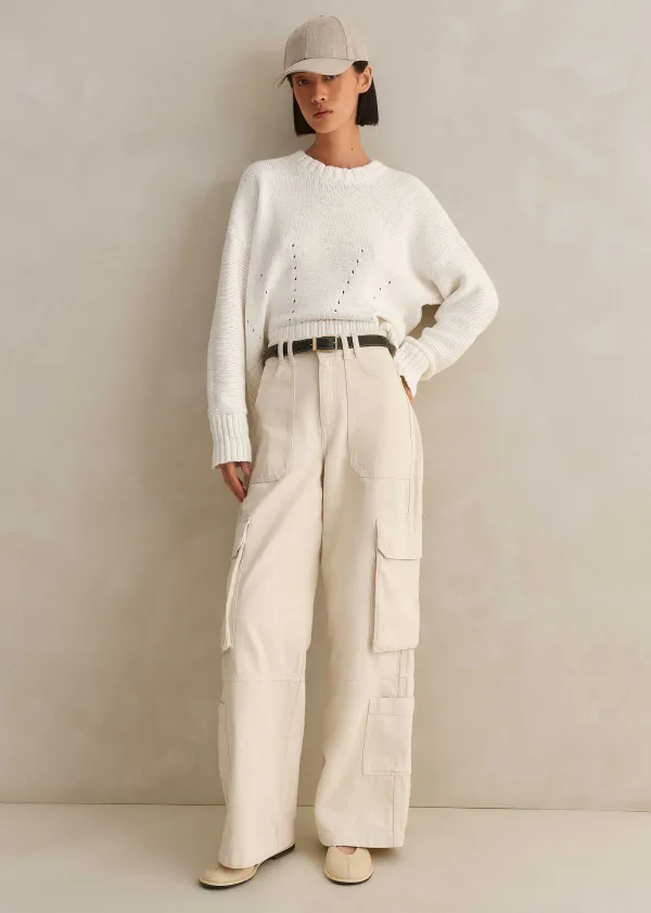 linen_baseball_cap_2.webp ME+EM Linen Baseball Cap | Women Hats And Scarves