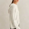 ME+EM Luxe Cashmere Curved Hem Hoody | Women Cashmere