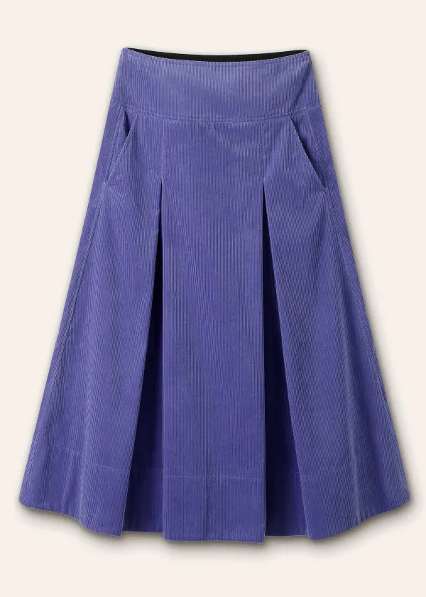 luxe_cord_aline_midi_skirt_5.webp ME+EM Luxe Cord A-Line Midi Skirt | Women Skirts