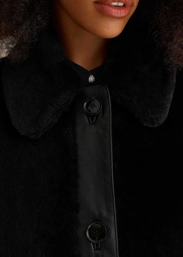 luxe_shearling_leather_mix_swing_coat_5.webp ME+EM Luxe Shearling Leather Mix Swing Coat | Women Coats