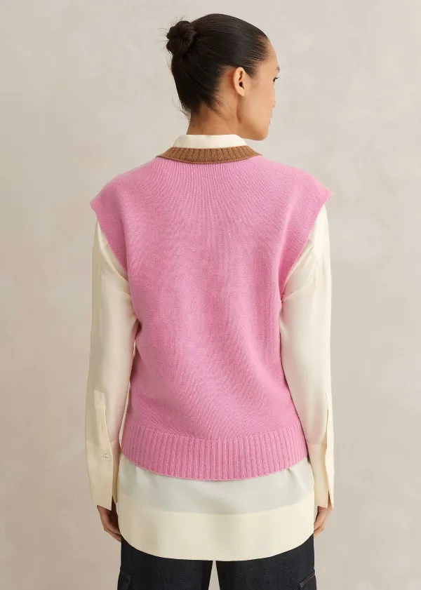 merino_cashmere_colour_block_vest_2.webp ME+EM Merino Cashmere Colour Block Vest | Women Vests