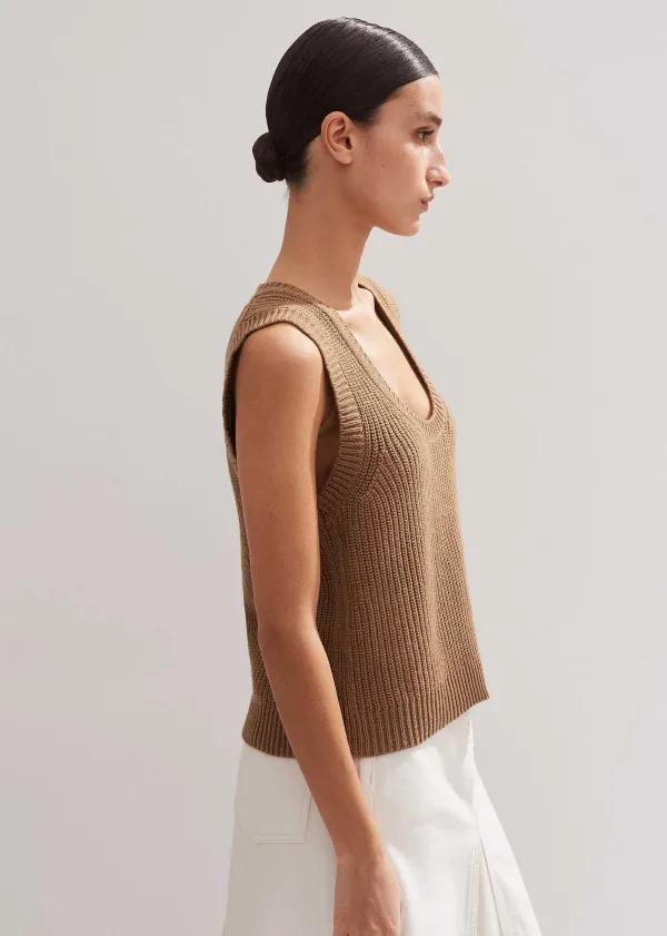 merino_cashmere_ribbed_scoop_neck_vest_2-1.webp ME+EM Merino Cashmere Ribbed Scoop Neck Vest | Women Vests