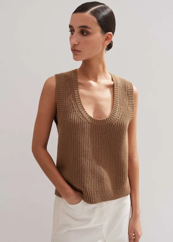 merino_cashmere_ribbed_scoop_neck_vest_3-1.webp ME+EM Merino Cashmere Ribbed Scoop Neck Vest | Women Vests