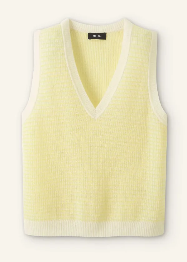 merino_cashmere_silk_lace_stitch_vest_4.webp ME+EM Merino Cashmere Silk Lace Stitch Vest | Women Vests