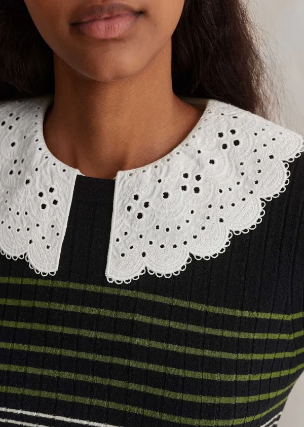 merino_stretch_slim_rib_stripe_jumper_4.webp ME+EM Merino Stretch Slim Rib Stripe Jumper | Women Jumpers