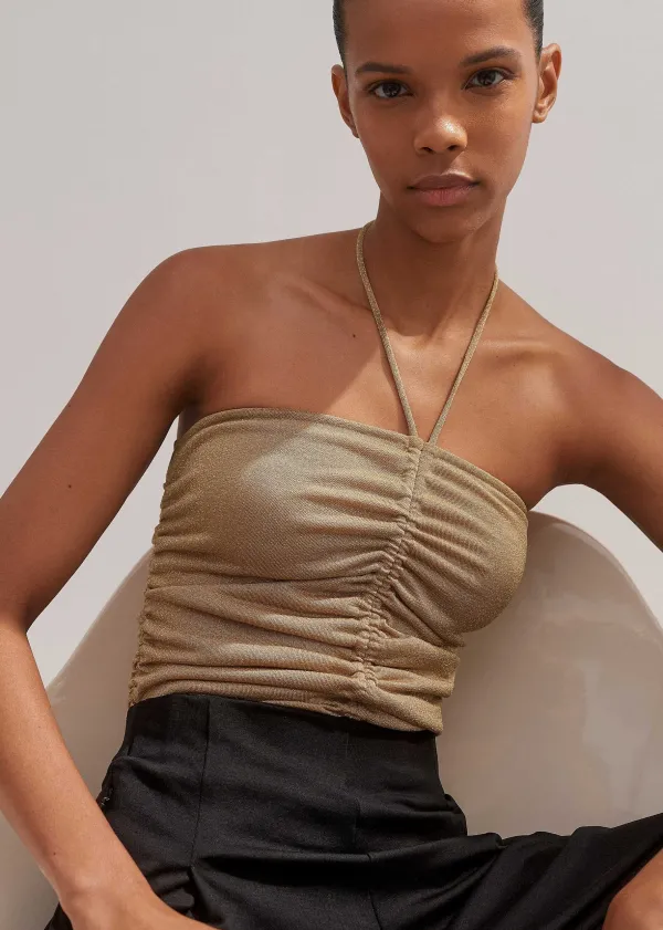 metallic_bandeau_top_4.webp ME+EM Metallic Bandeau Top | Women Vests And Camis